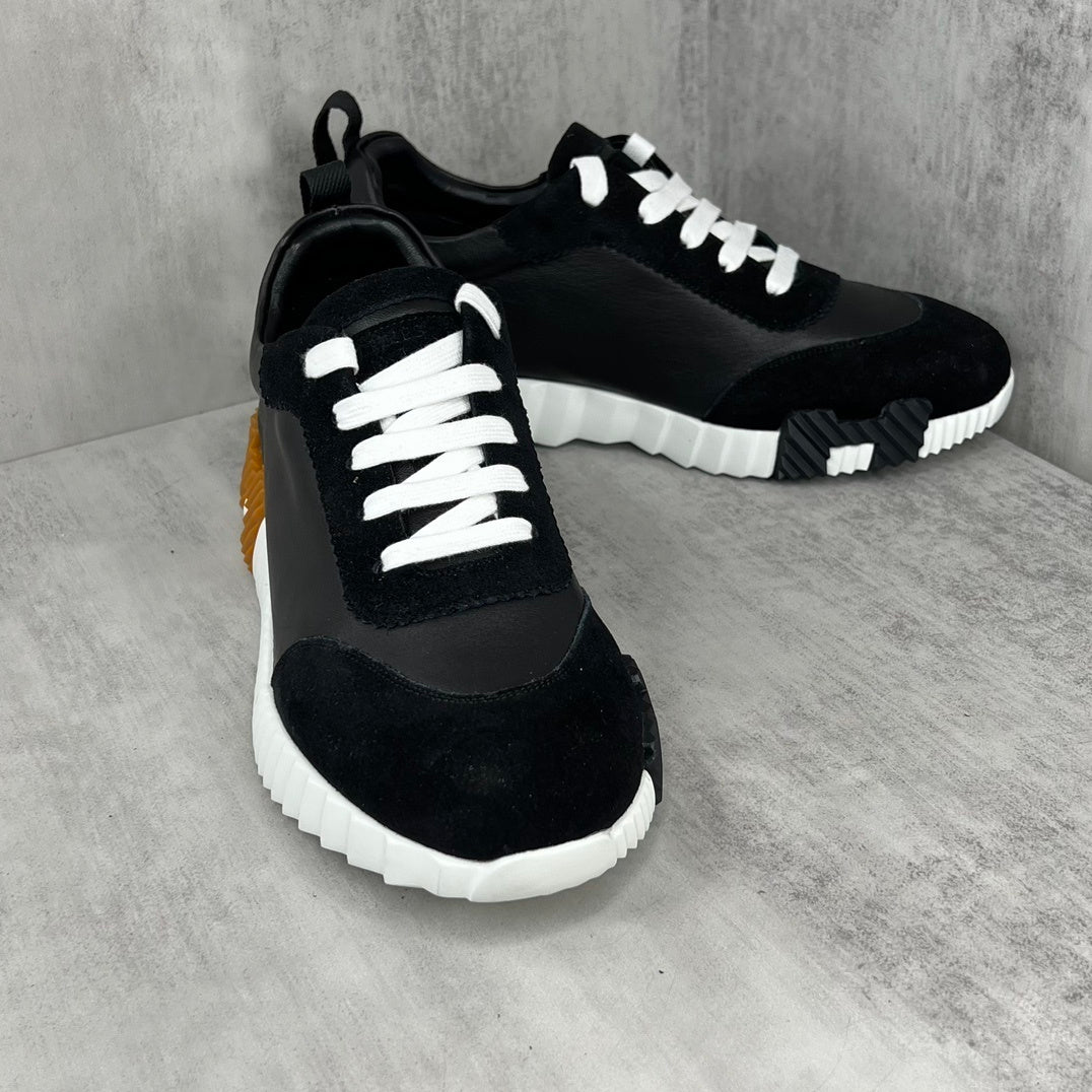 Hermes Bouncing Sneakers "Black-White"