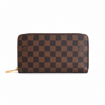 Louis Vuitton Zippy Wallet "Damier Ebene"
