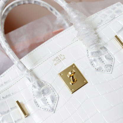Hermès Crocodile Birking 35