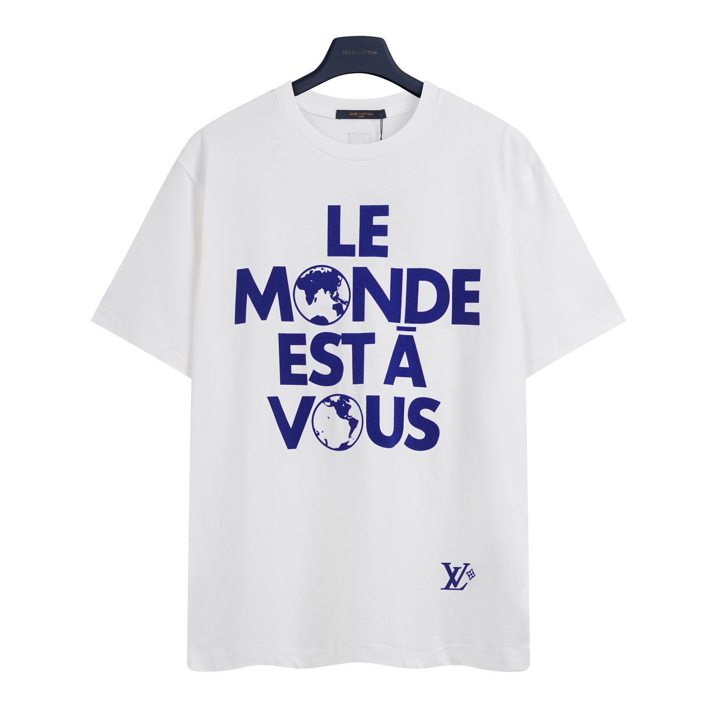 Louis Vuitton Graphic Cotton T-Shirt "Milky White"
