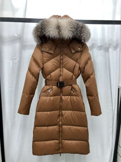 Moncler Lalteron Long Down Jacket "Brown"