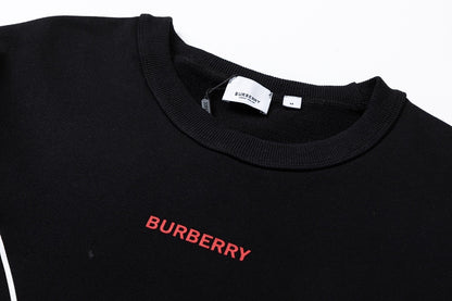 Burberry Sweatshirt "Black-White-Red"