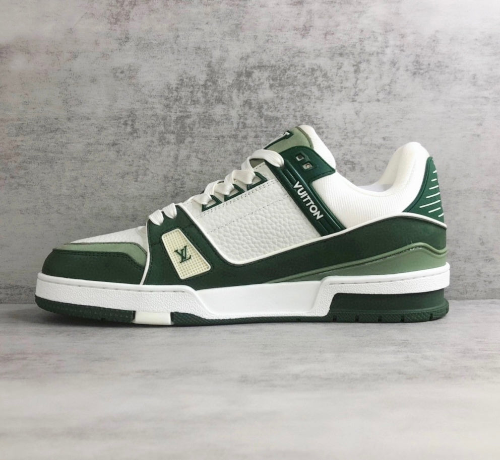 Louis Vuitton Trainers "Green-White"