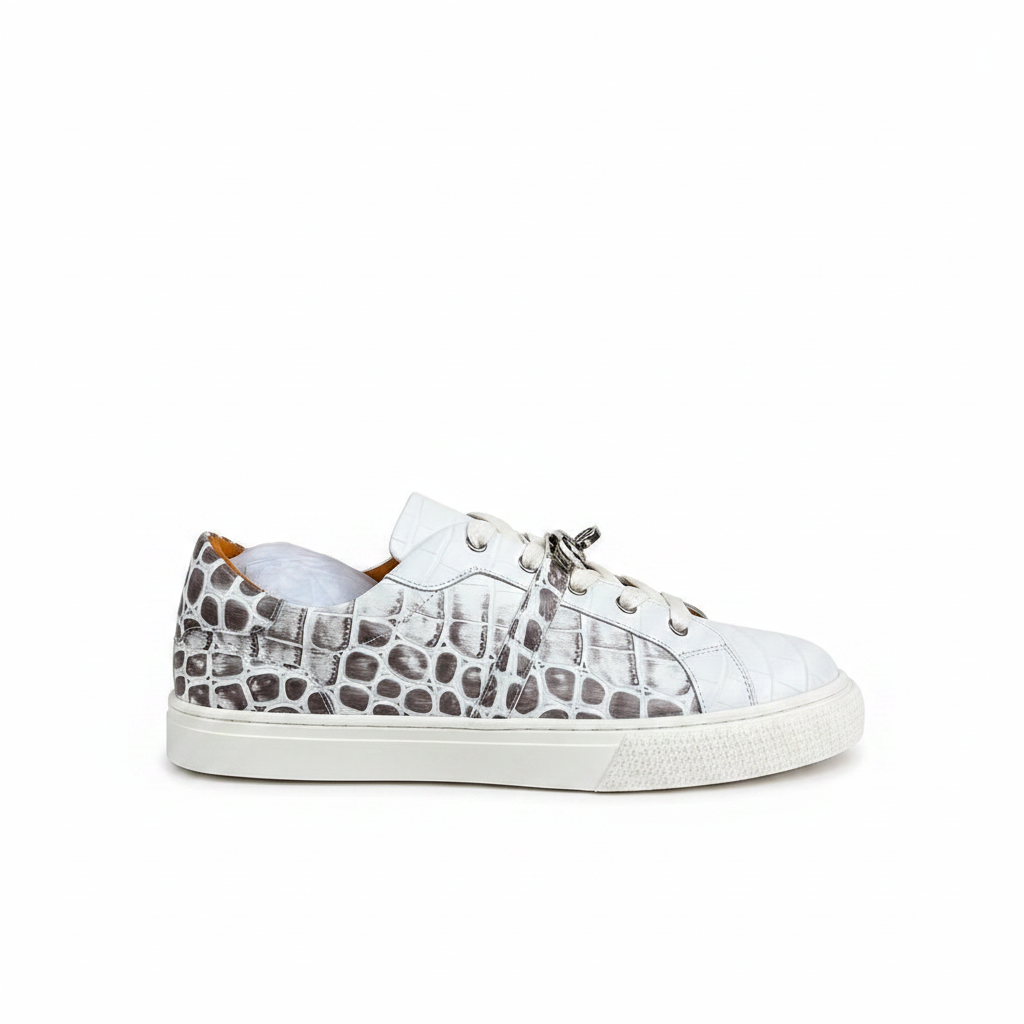 Hermes Day "White Crocodile Pattern"