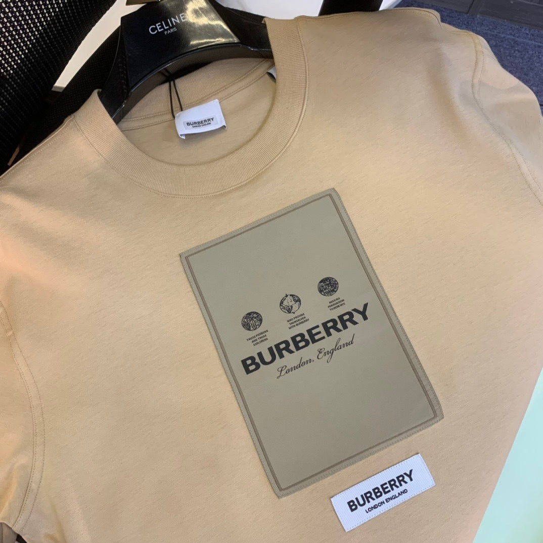 Burberry Logo Patch T-Shirt "Beige"