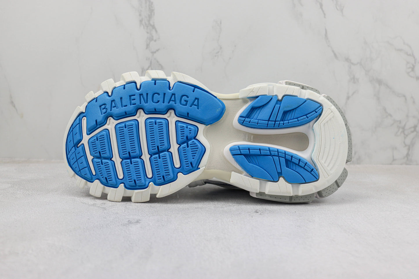 Balenciaga x Adidas Track "White-Light Blue"