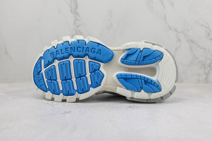 Balenciaga x Adidas Track "White-Light Blue"