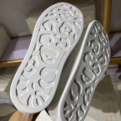 Alexander McQueen Deck Plimsoll Low "White-Black"