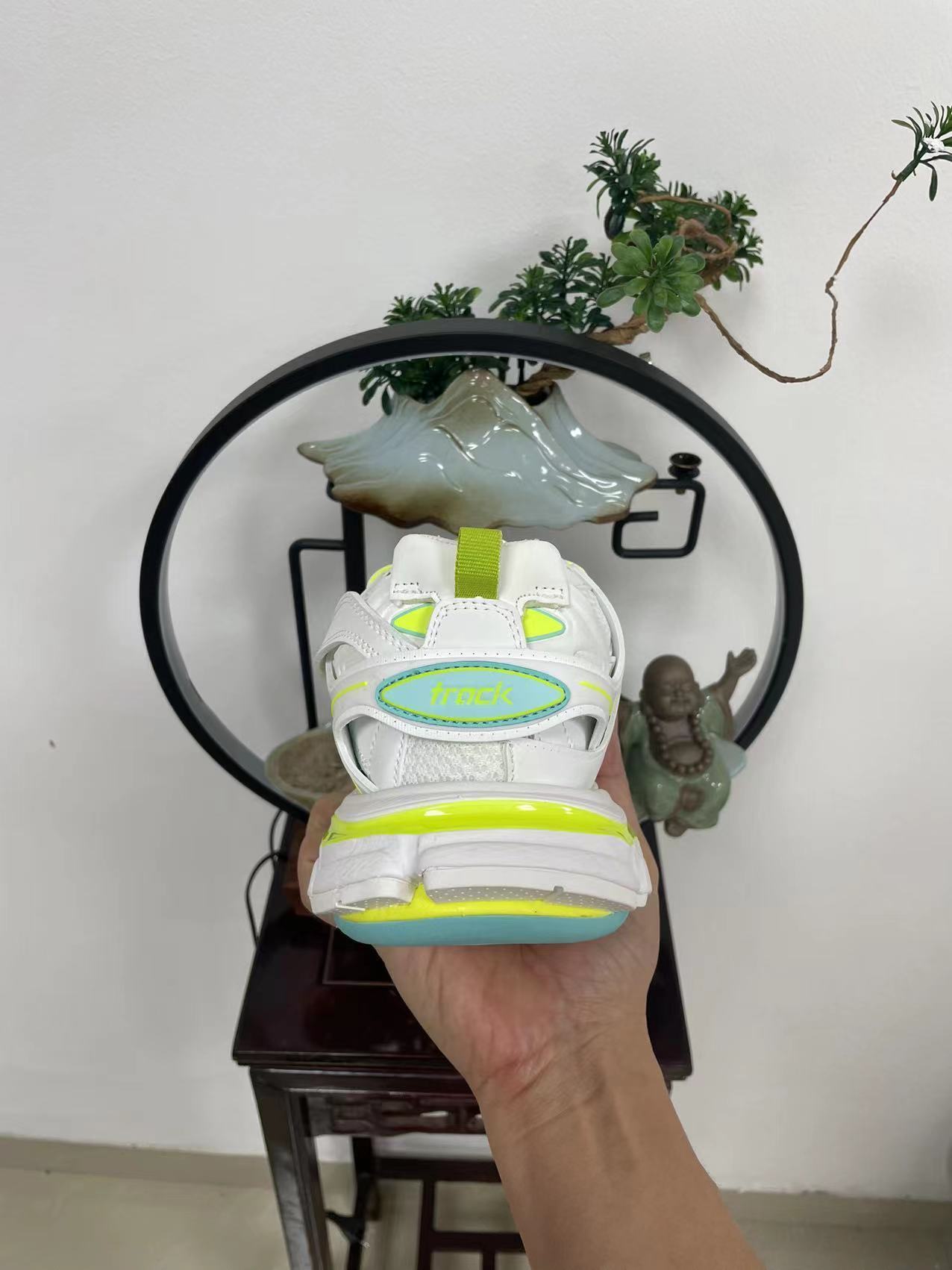 Balenciaga Track "White-Neon Yellow"