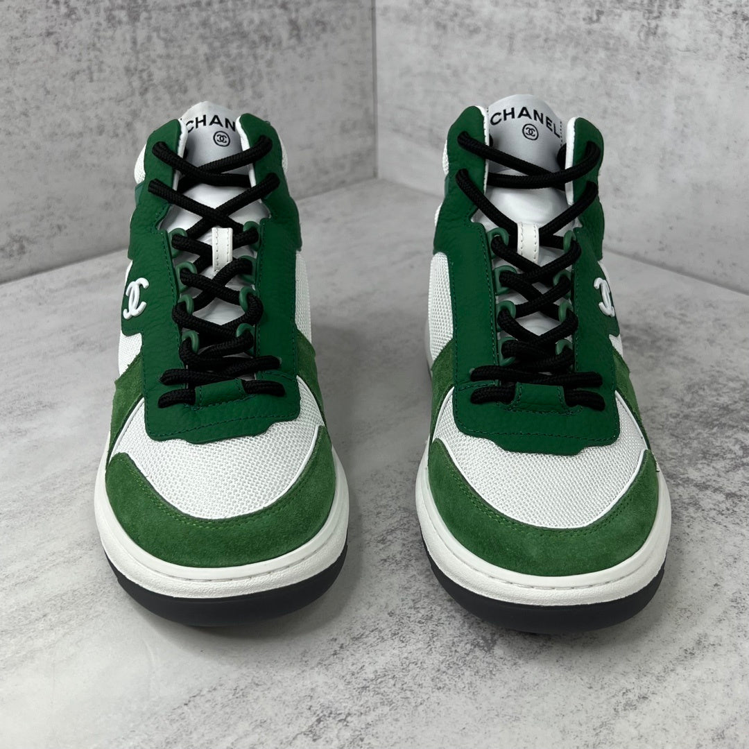Chanel 22P High-Top "White-Green"