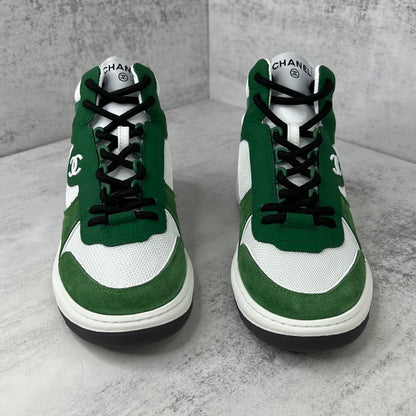 Chanel 22P High-Top "White-Green"
