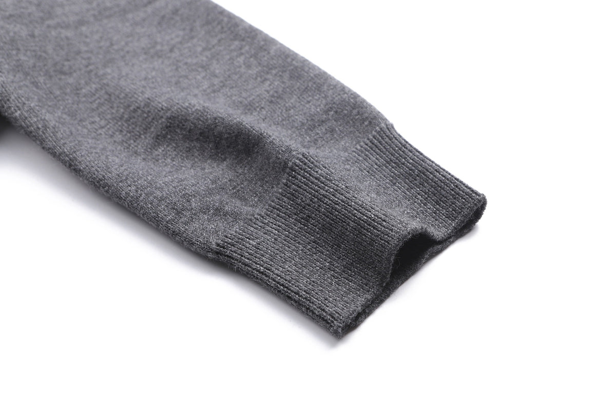 Louis Vuitton LVSE Inside-Out Zipped Through Cashmere Cardigan "Grey"
