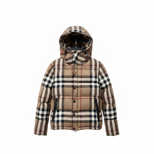 Burberry Detachable Sleeve Down Jacket "Brown"