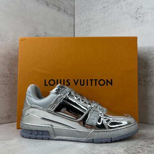 Louis Vuitton Trainers "Silver"