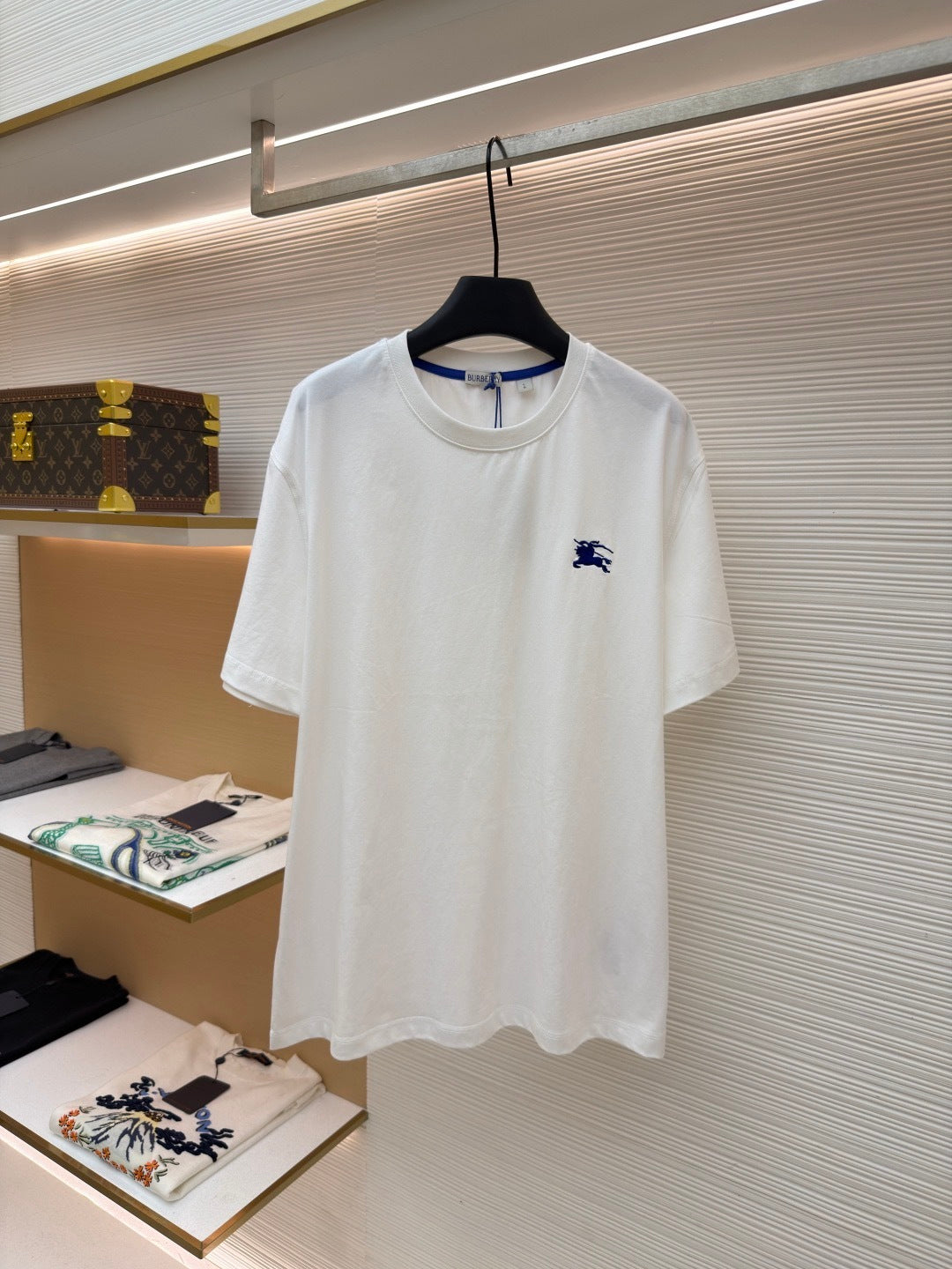 Burberry Cotton T-Shirt "White"