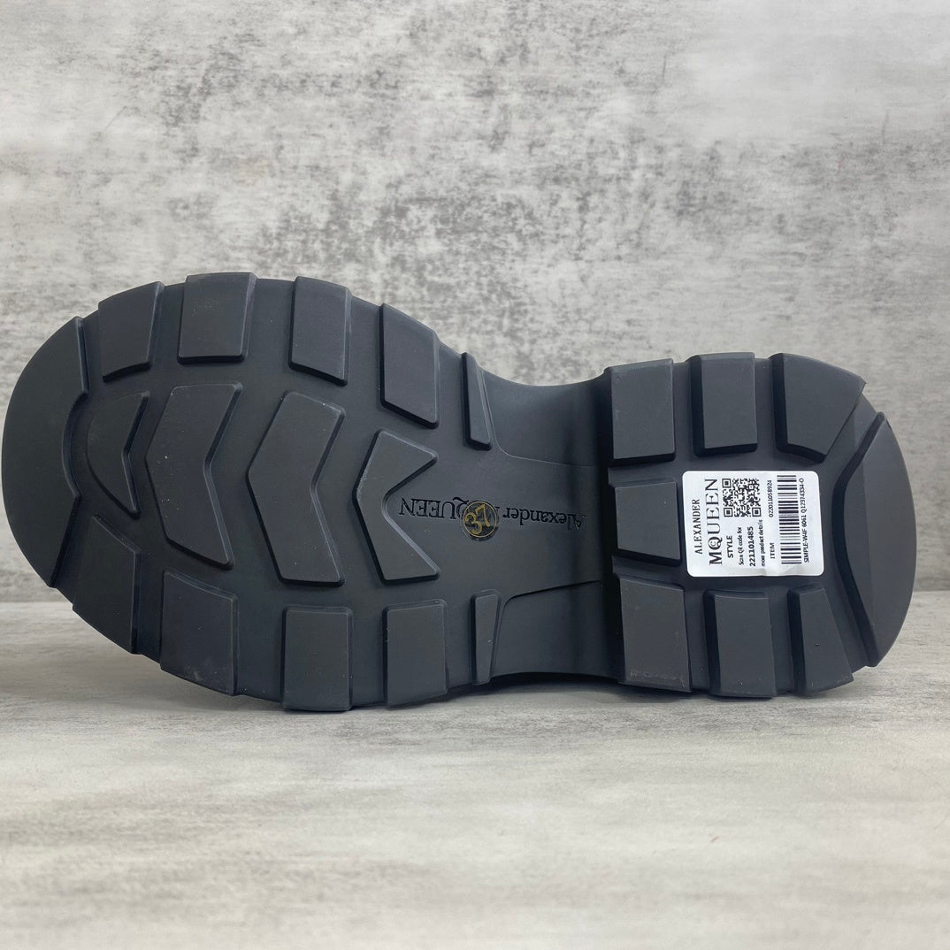 Alexander McQueen Tread Slick Chelsea Boots "Black"