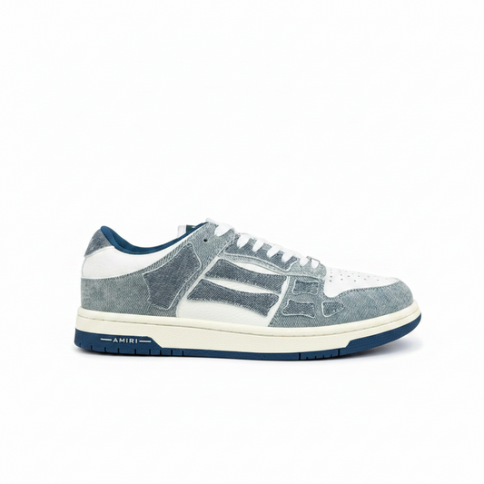 Amiri Skel Top Low "Denim Slate Blue"