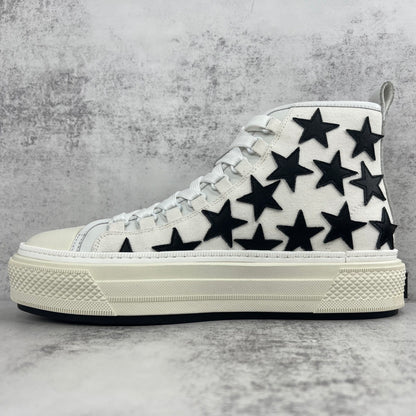 Amiri Court High "White-Black Stars"