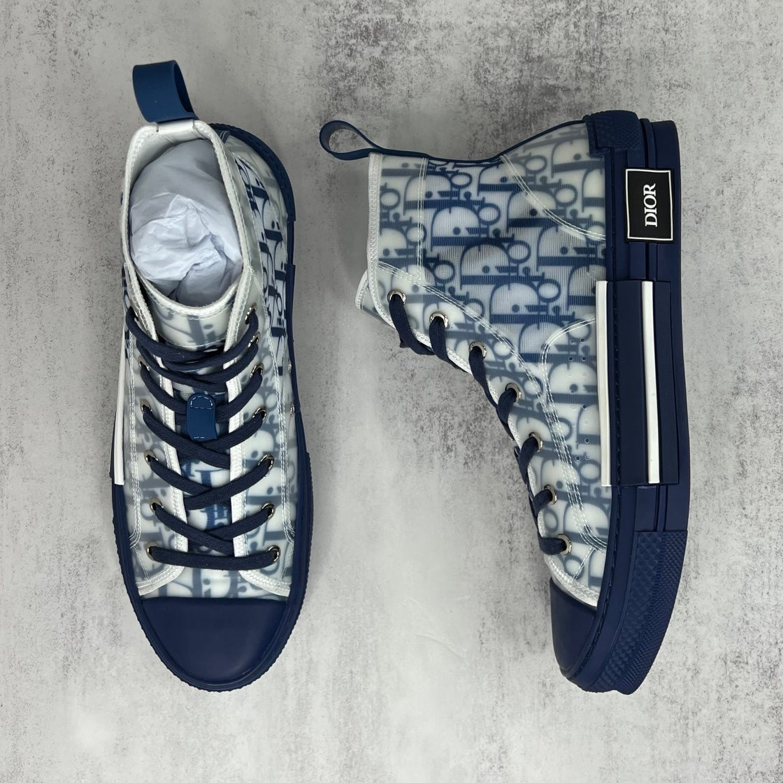 Dior B23 High-Top "Navy Blue-White"