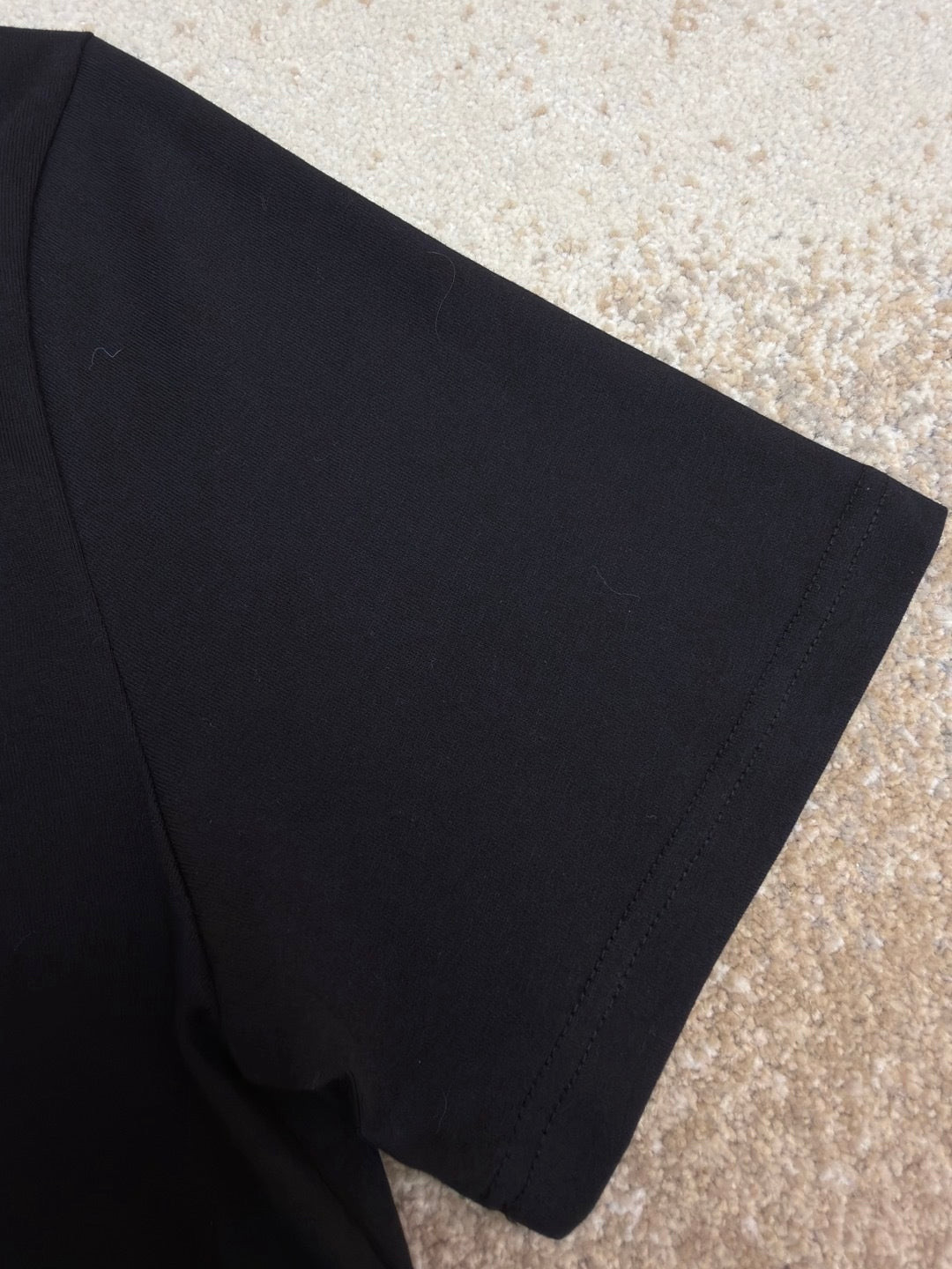 Burberry Metal EKD Cotton T-Shirt "Black"