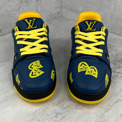 Louis Vuitton Trainers "Blue-Yellow"