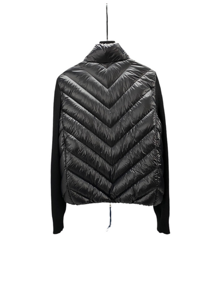 Moncler Hybrid Down Top "Black"