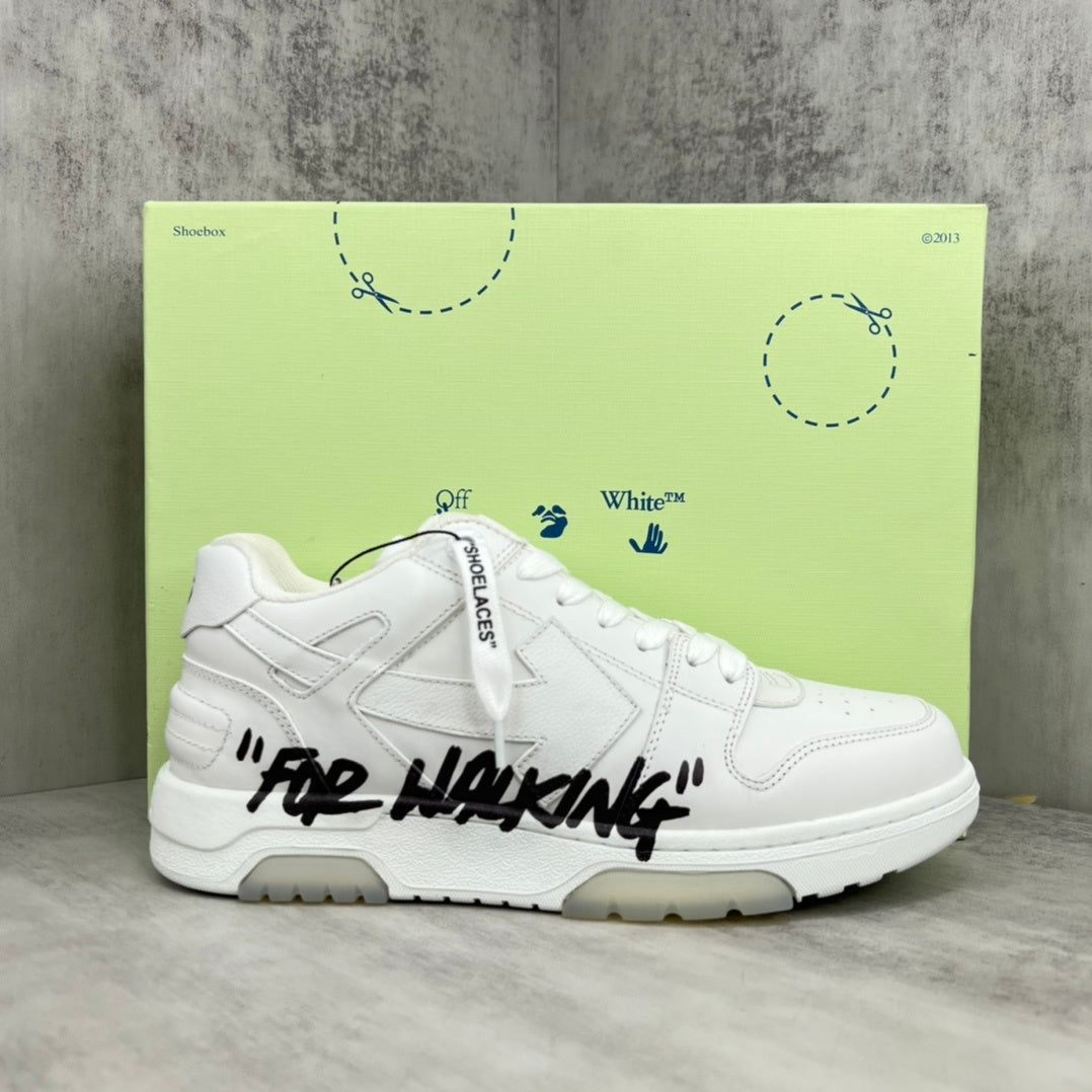 Off-White Out Of Office "White-Black For Walking"