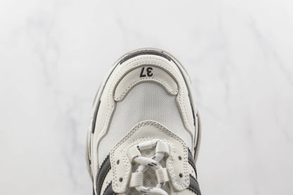 Balenciaga x Adidas Triple S "White-Black"