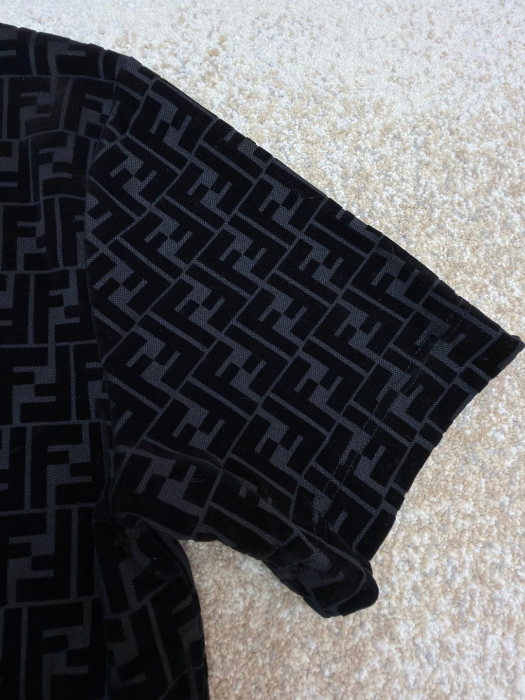 Fendi FF Monogram T-Shirt "Black"