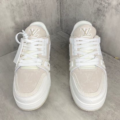 Louis Vuitton Trainers "White Denim"