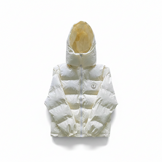 Trapstar Irongate Down Jacket "Cream"