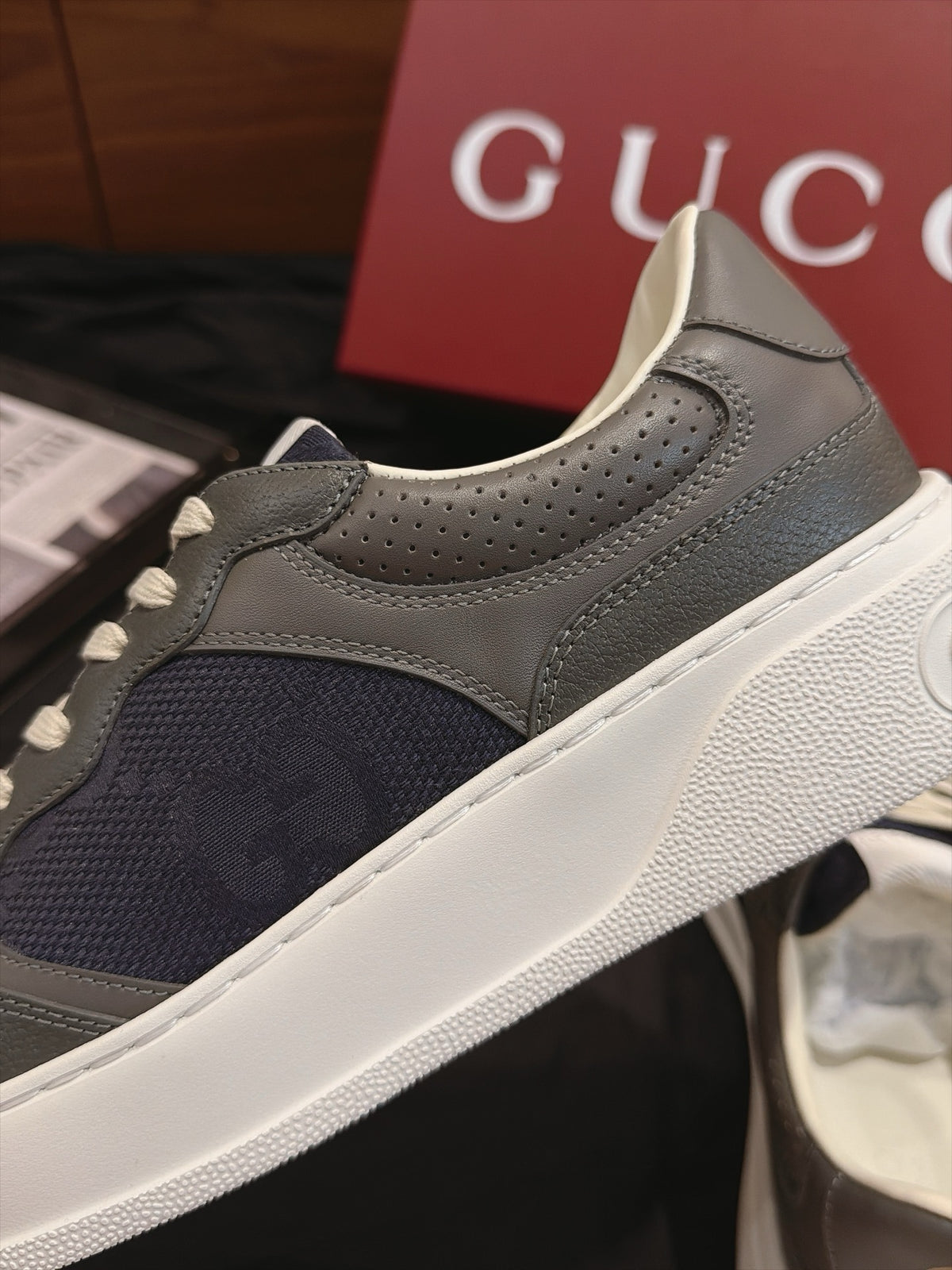 Gucci GG Trainer "Grey-Blue"
