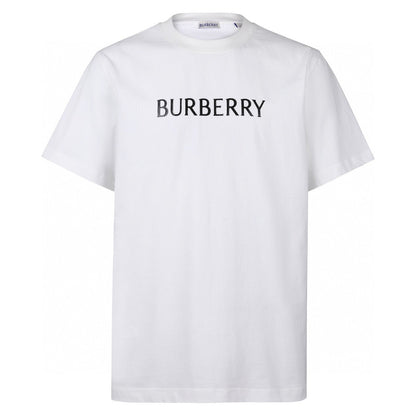 Burberry Logo Cotton T-Shirt "White"