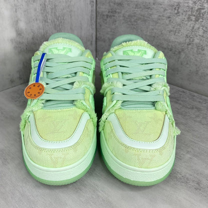 Louis Vuitton Trainers "Green Denim"
