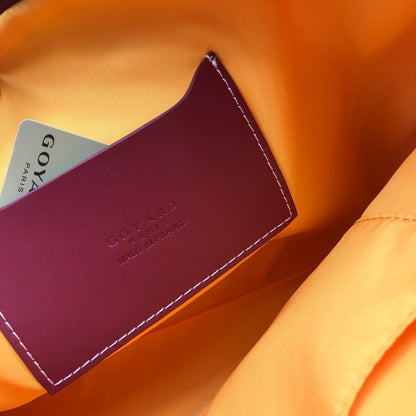 Goyard Sénat MM Pouch "Burgundy"