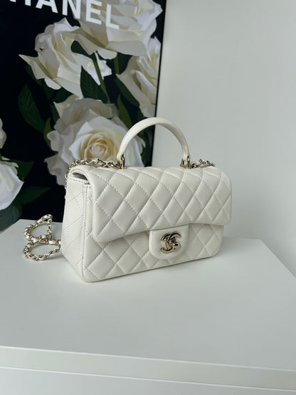 Chanel Large Flap Bag With Top Handle