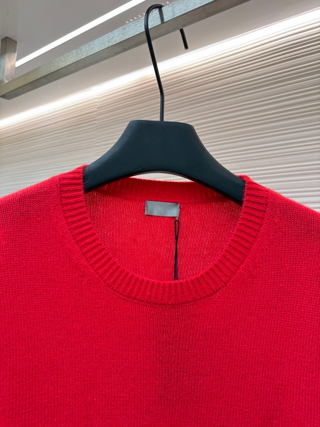 Dior Oblique Sweater "Red Cotton Jersey"