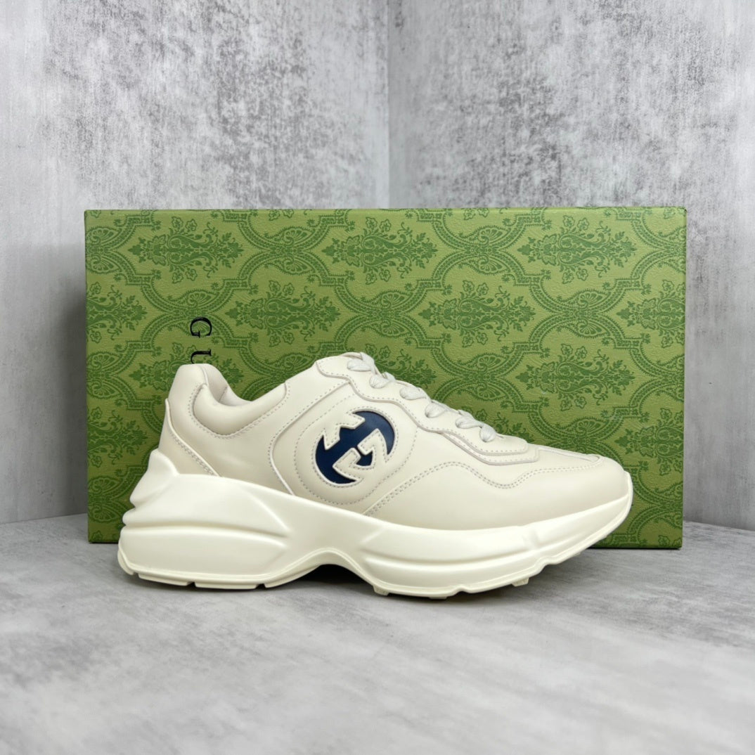 Gucci Rhyton Interlocking G "Beige-Black"