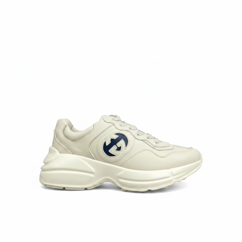 Gucci Rhyton Interlocking G "Beige-Black"