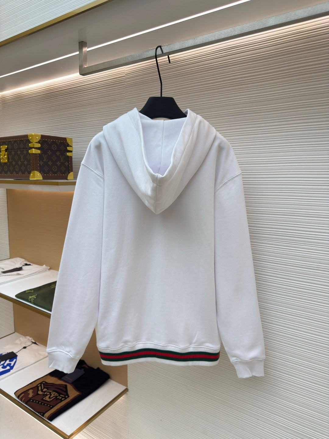 Gucci Zip Hoodie "White"