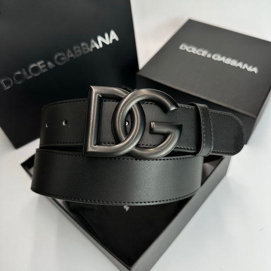 Dolce & Gabbana Leather Belt "Black"