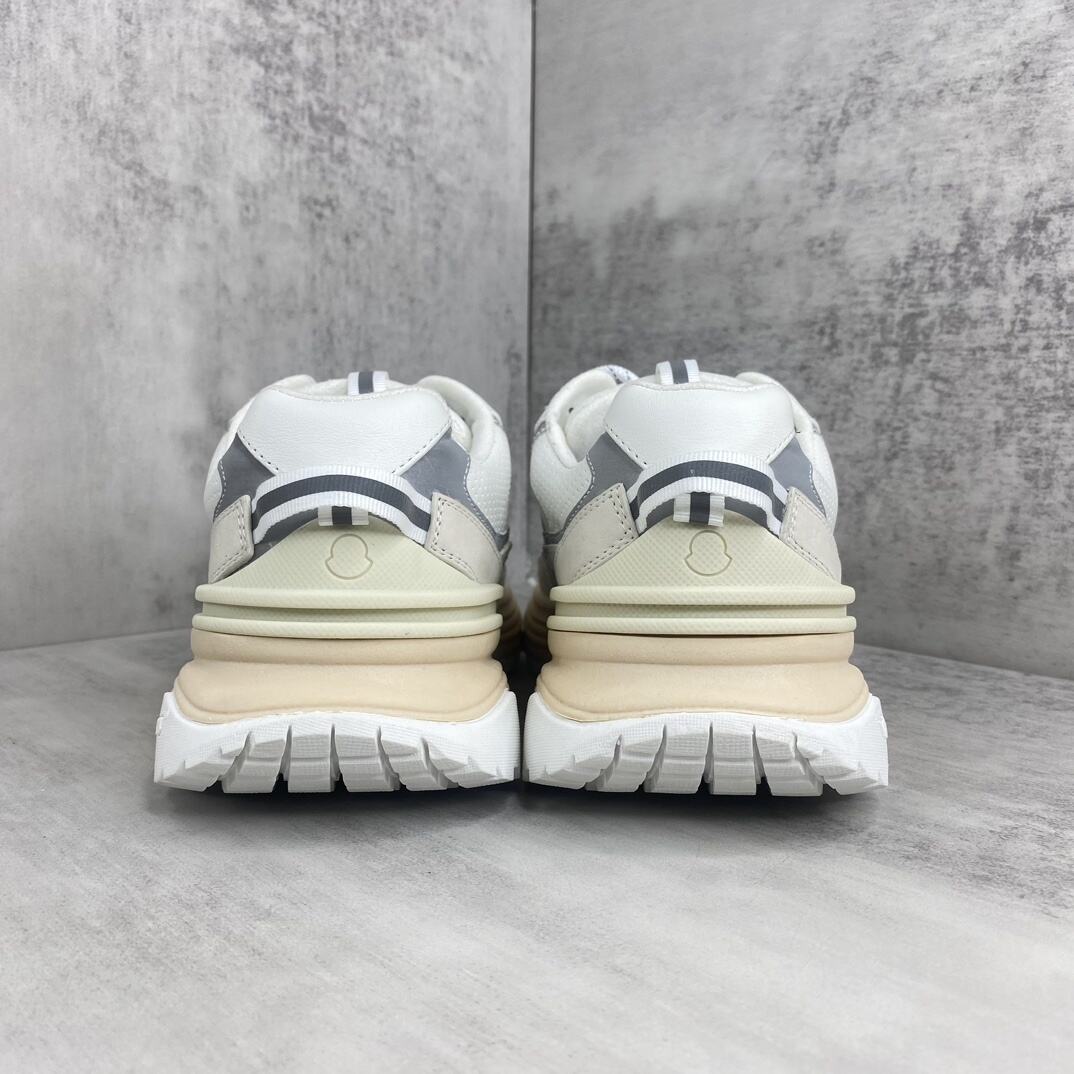Moncler Lite Runners "White-Beige"