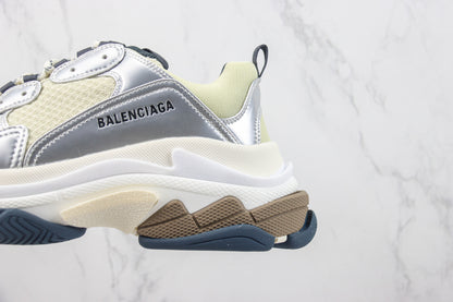 Balenciaga Triple S "White-Silver"