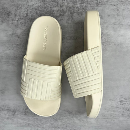 Bottega Veneta Slides "Cream"