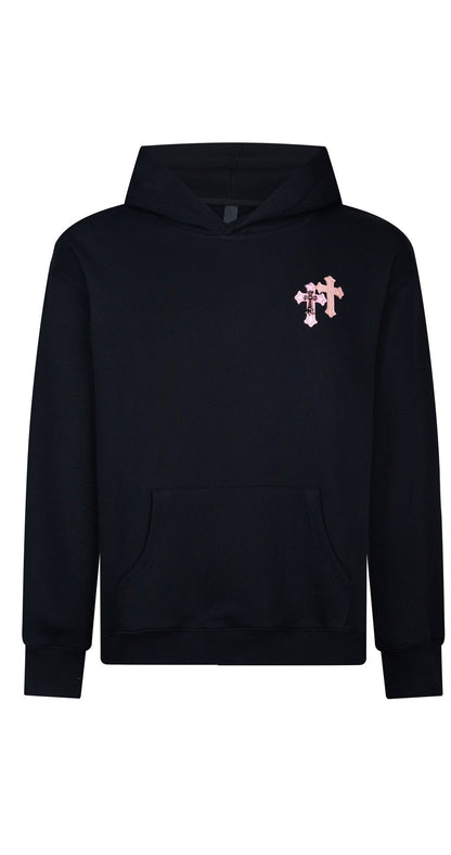 Chrome Hearts Hoodie "Black-Pink"