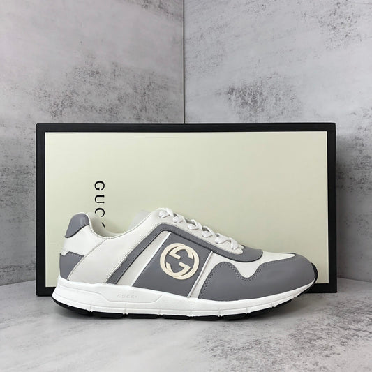 Gucci Interlokcing GG "Grey-White"