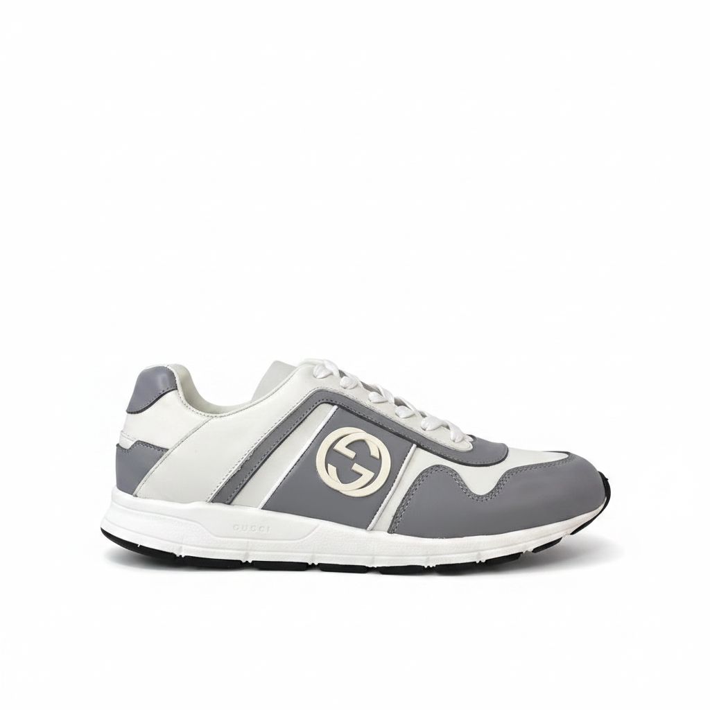 Gucci Interlokcing GG "Grey-White"