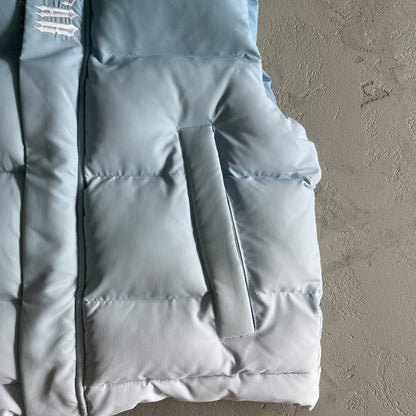 Trapstar Decoded Down Vest "Ice Blue Gradient"