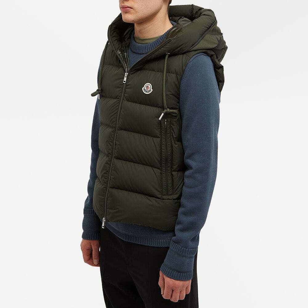 Moncler Cardamine Down Vest "Green"