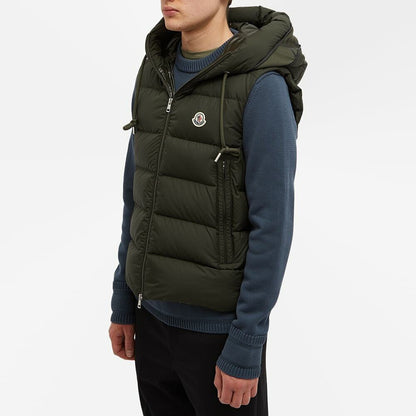 Moncler Cardamine Down Vest "Green"